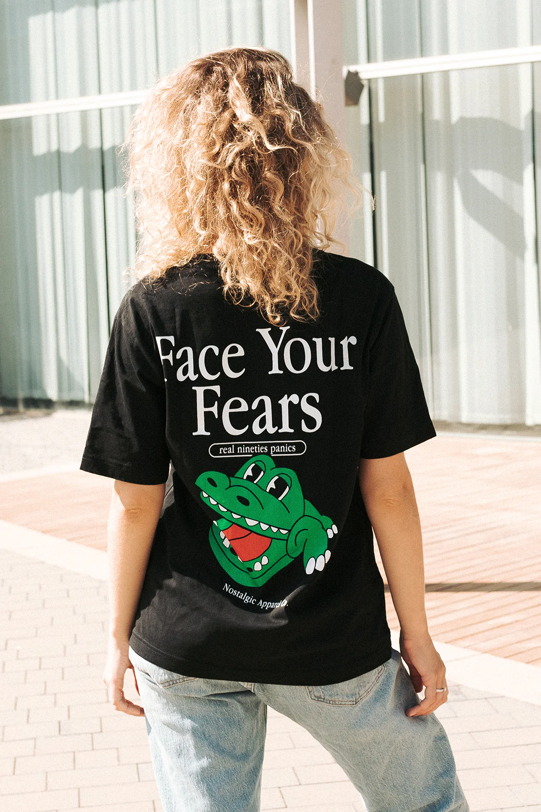 Face Your Fears | Black Tee - Image 3
