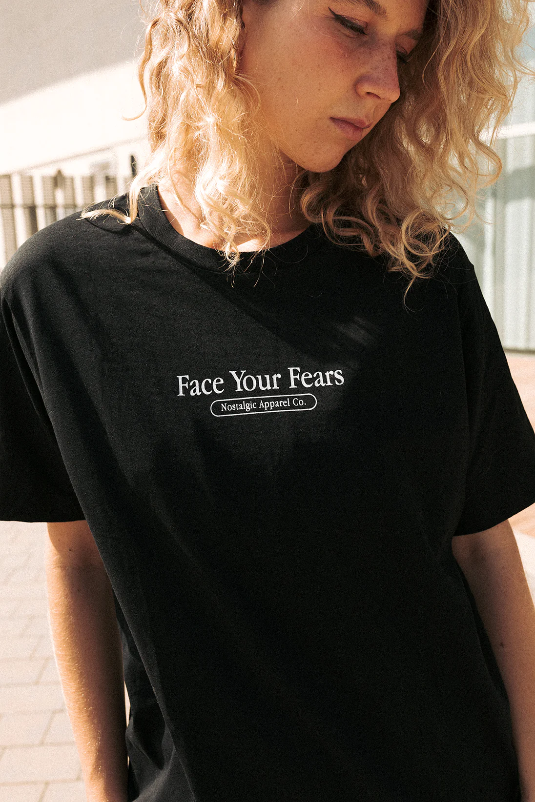 Face Your Fears | Black Tee - Image 7