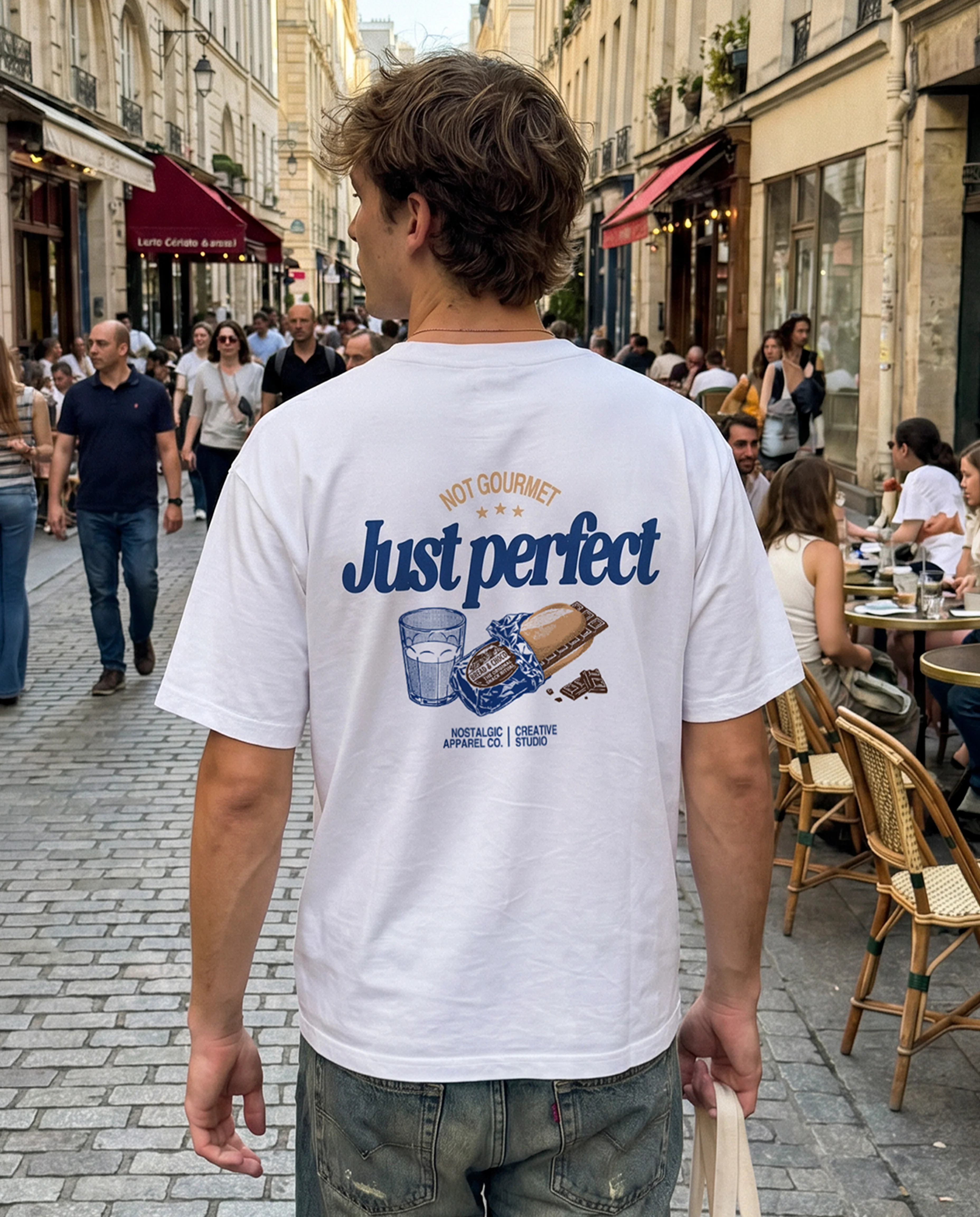 Not gourmet, Just perfect | Tee - Image 3