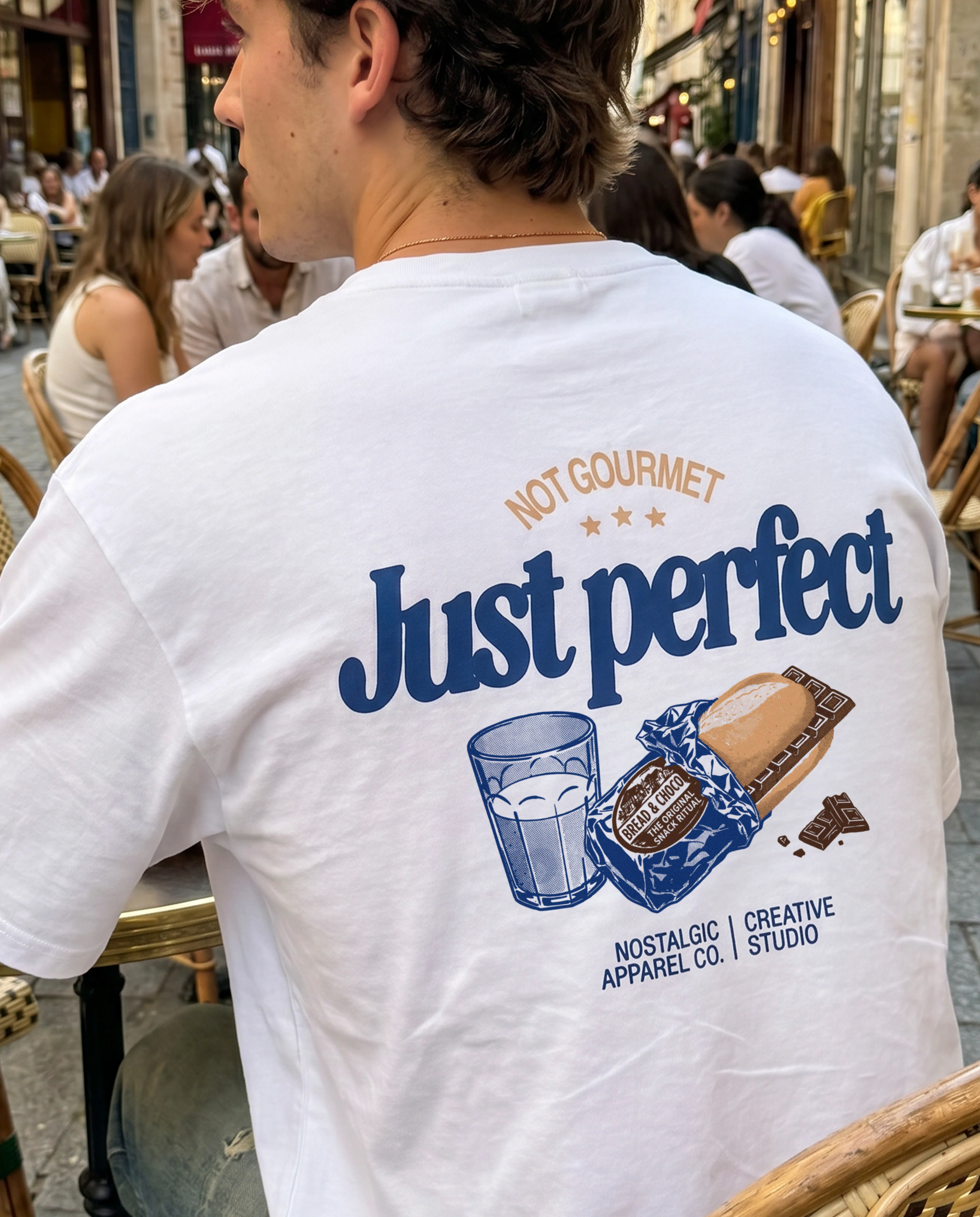 Not gourmet, Just perfect | Tee - Image 7