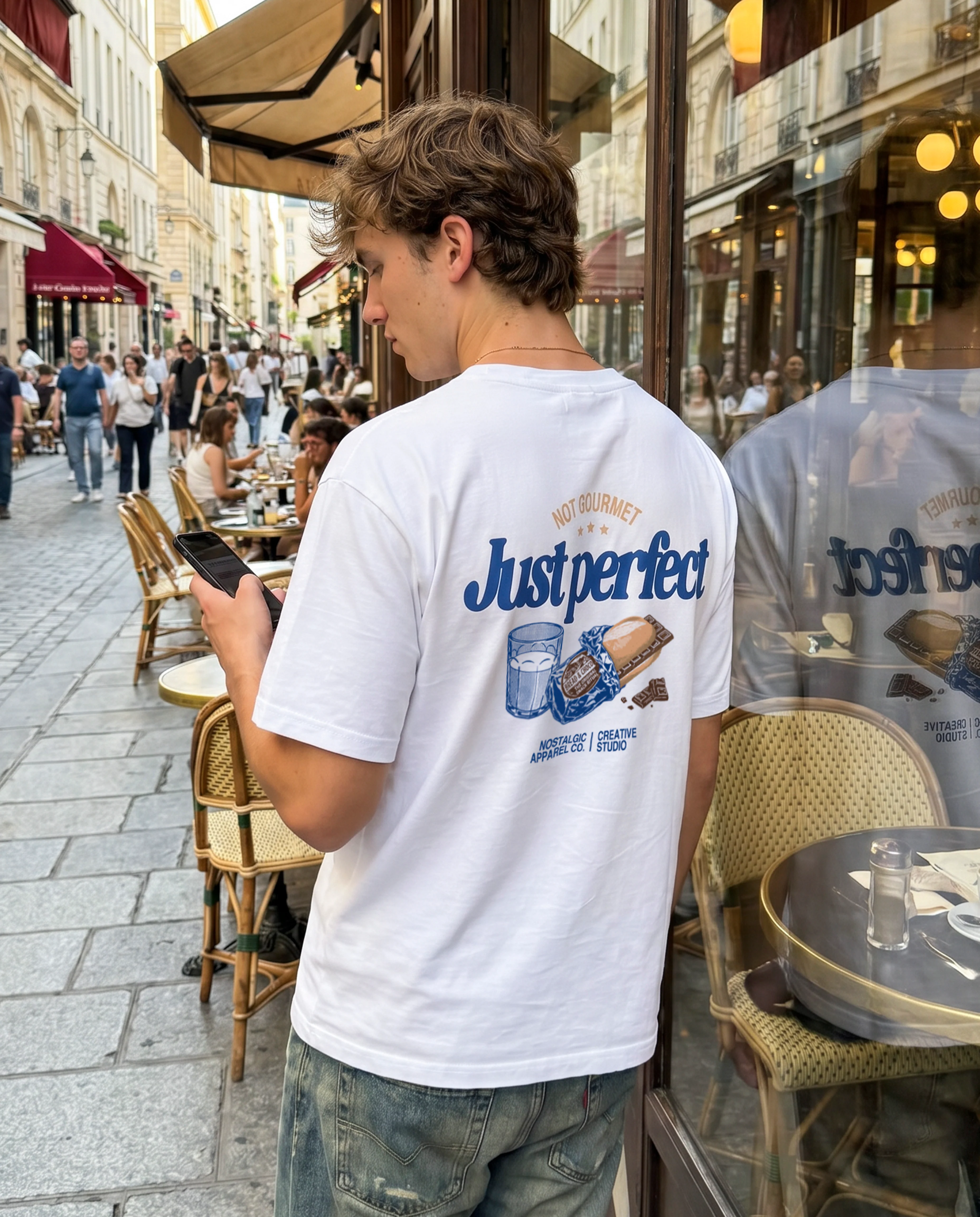 Not gourmet, Just perfect | Tee - Image 9