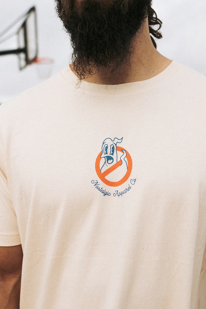 Who you gonna call? | Natural Tee - Image 5
